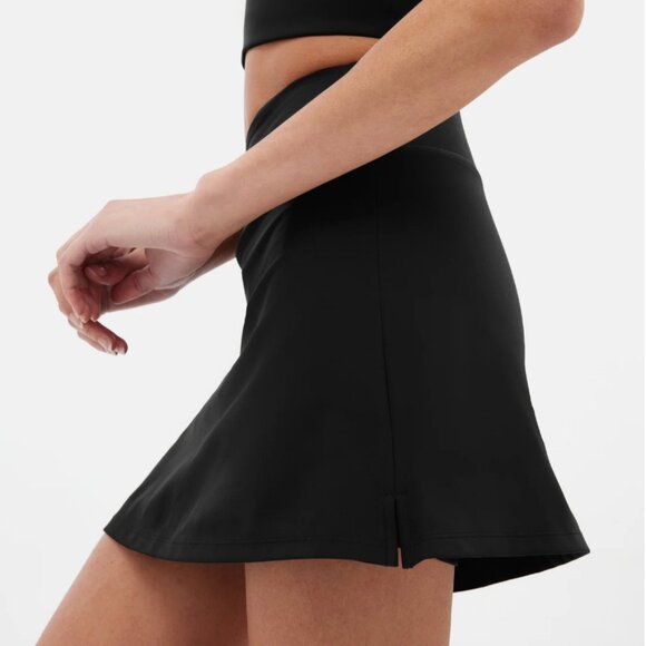Girlfriend Collective Black Skort, XS, Black - Picture 7 of 8